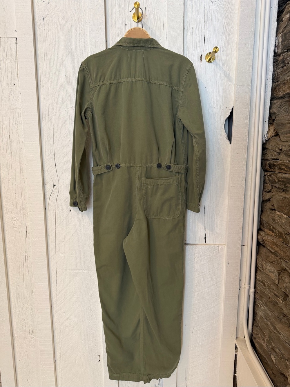 Lucky Brand Olive Green Utility Jumpsuit - Picture 5 of 5